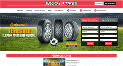 Desktop Screenshot of ercotires.com